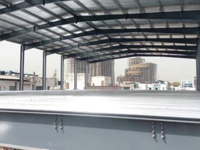 Multi-Floor Steel Building